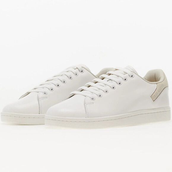 RAF SIMONS (RUNNER) ORION White Leather 1133 Mens 44 EUR US 11 UK 10 Taupe - Picture 3 of 12